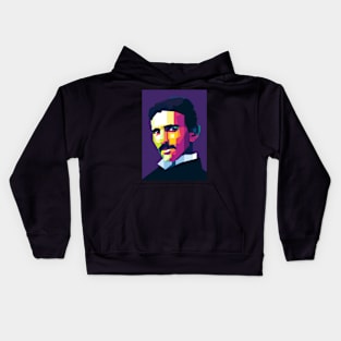 Nikola Tesla Kids Hoodie